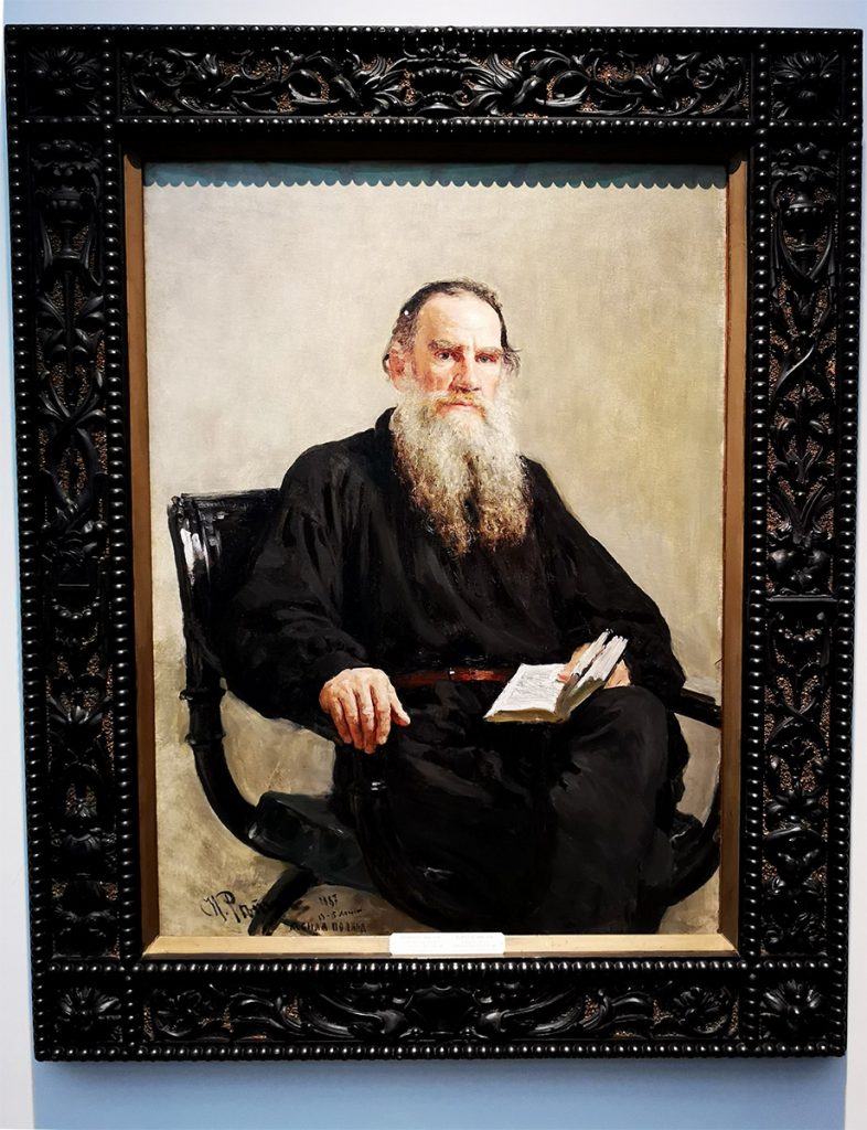 Repin Leo Tolstoin muotokuva